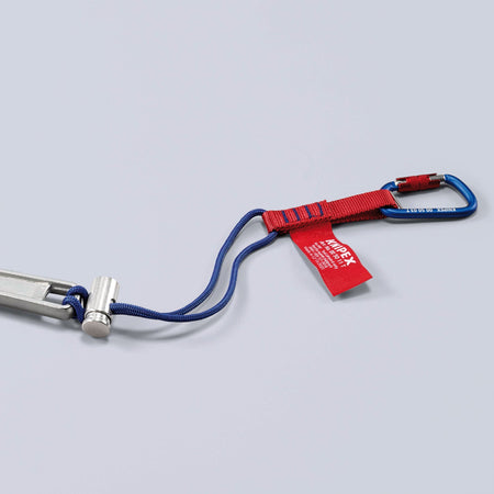 KNIPEX 00 50 13 T BK Adapter Straps with fixated carabiner : Model No. 00 50 13 T BK