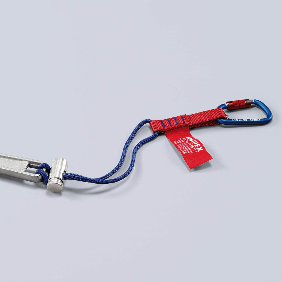 KNIPEX 00 50 13 T BK Adapter Straps with fixated carabiner : Model No. 00 50 13 T BK