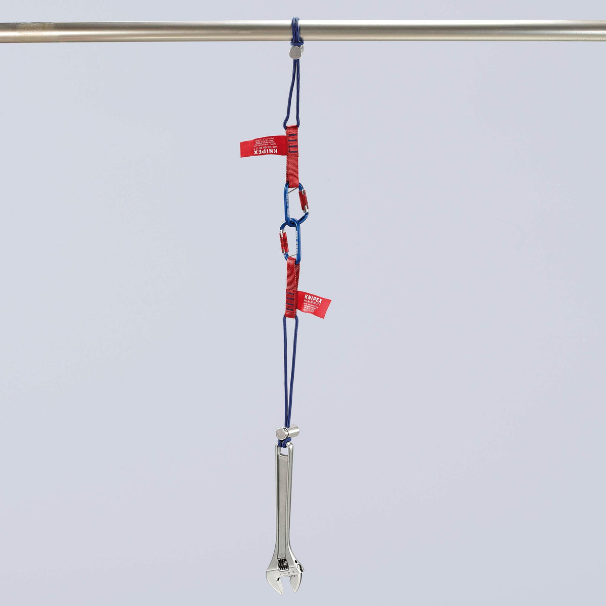 KNIPEX 00 50 13 T BK Adapter Straps with fixated carabiner : Model No. 00 50 13 T BK