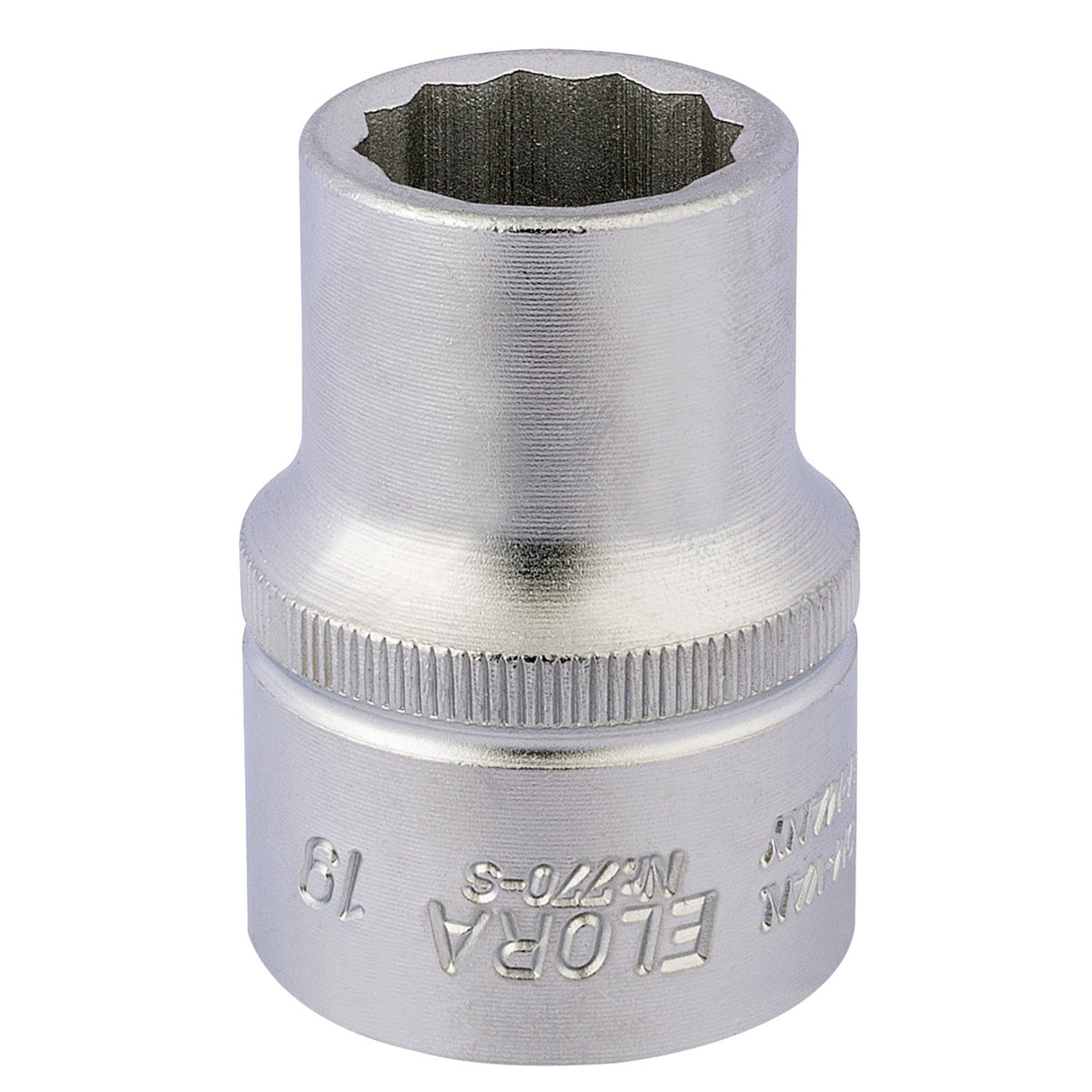 19mm 3/4in. Square Drive Bi-Hexagon Socket: Model No.770-SM
