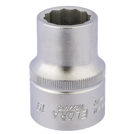 19mm 3/4in. Square Drive Bi-Hexagon Socket: Model No.770-SM