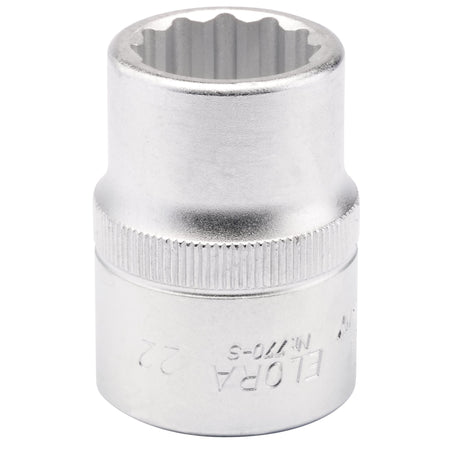 22mm 3/4in. Square Drive Bi-Hexagon Socket: Model No.770-SM