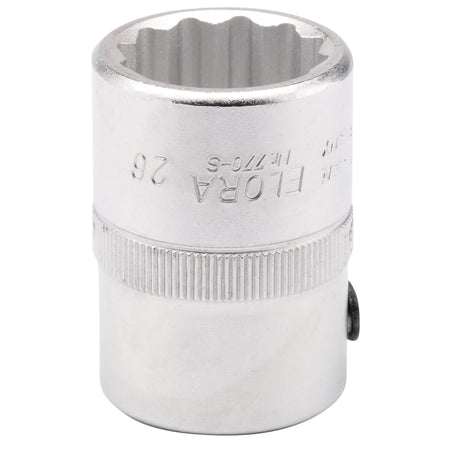 26mm 3/4in. Square Drive Bi-Hexagon Socket: Model No.770-SM