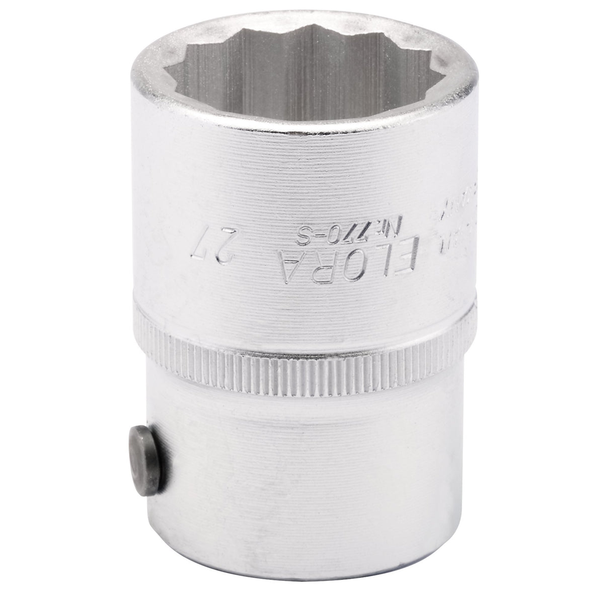 27mm 3/4in. Square Drive Bi-Hexagon Socket: Model No.770-SM