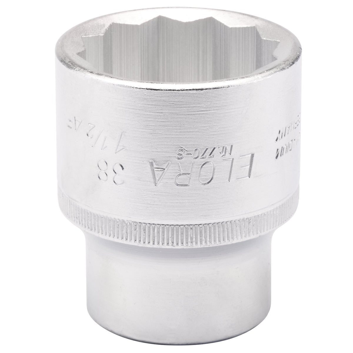 38mm-1.1/2in. 3/4in. Square Drive Bi-Hexagon Socket: Model No.770-SM