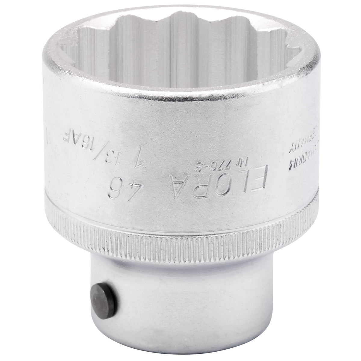46mm-1.13/16in. 3/4in. Square Drive Bi-Hexagon Socket: Model No.770-SM