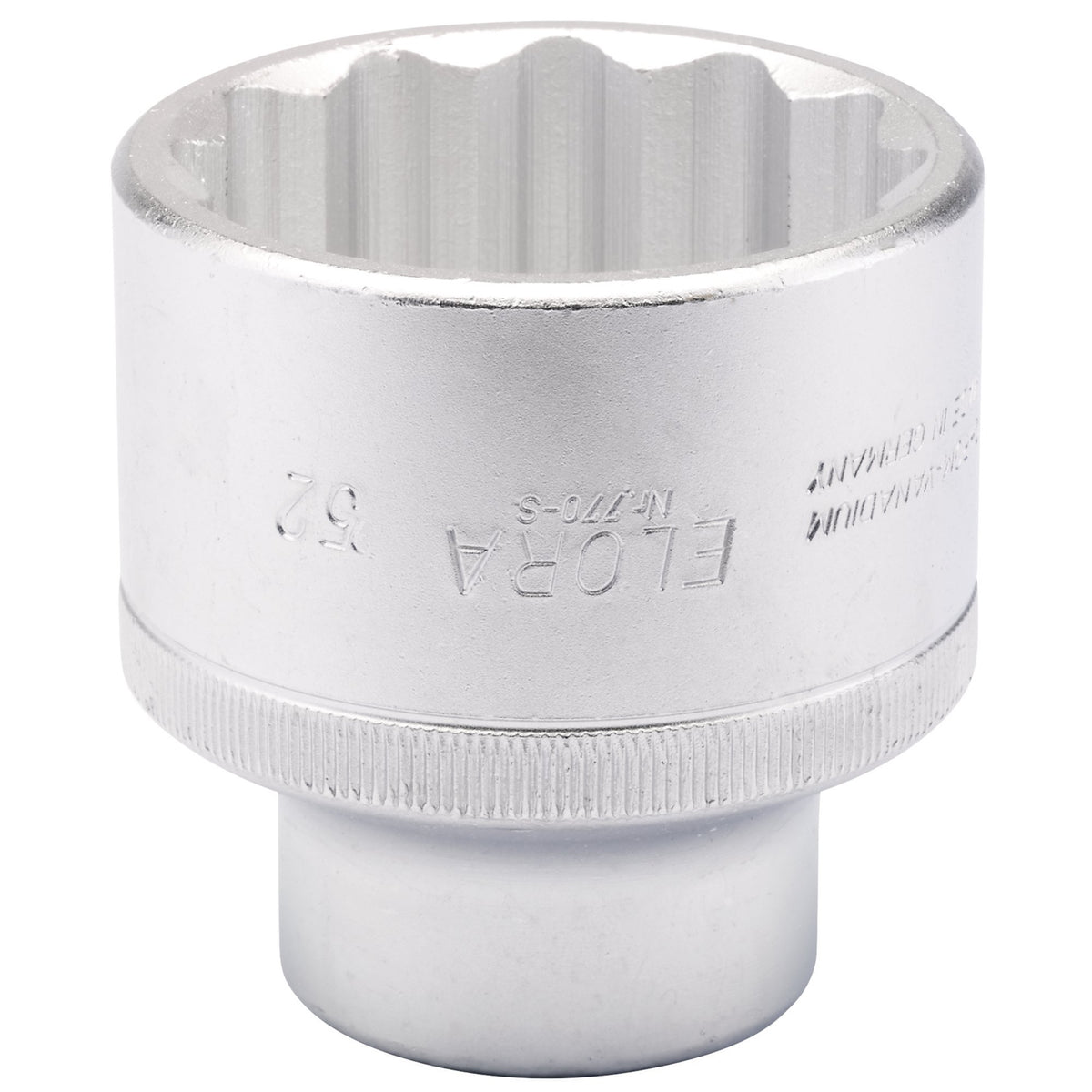 52mm 3/4in. Square Drive Bi-Hexagon Socket: Model No.770-SM
