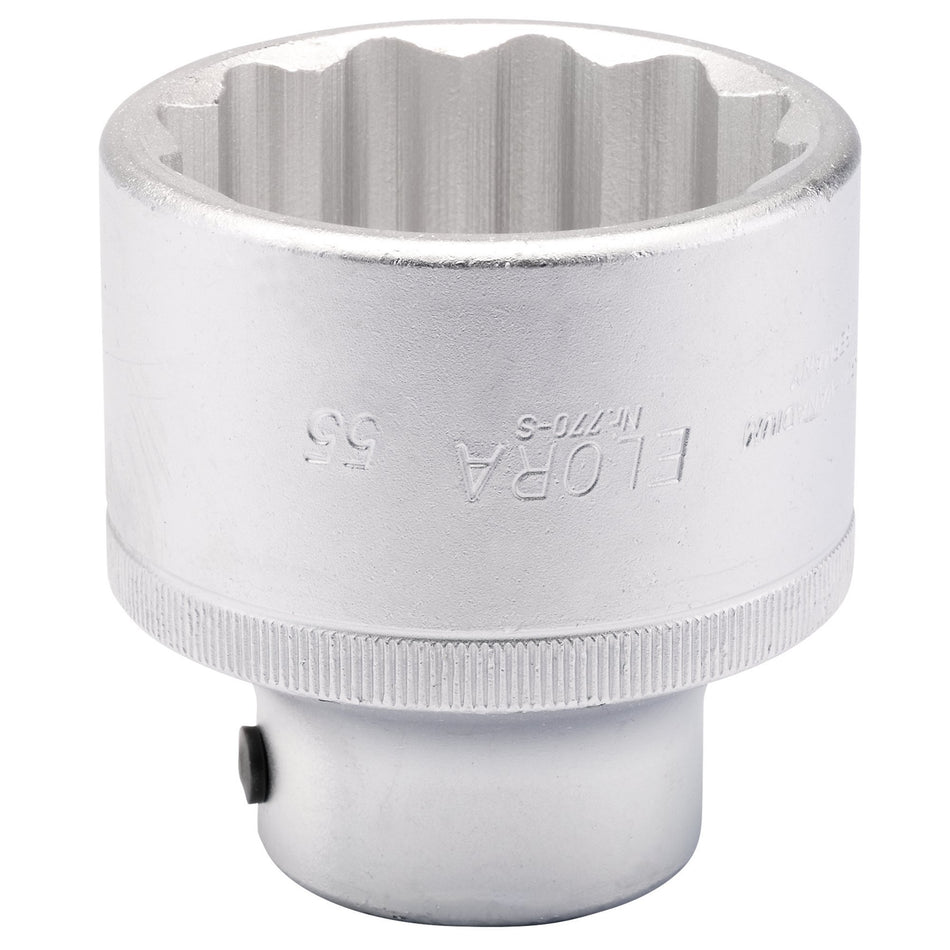 55mm 3/4in. Square Drive Bi-Hexagon Socket: Model No.770-SM