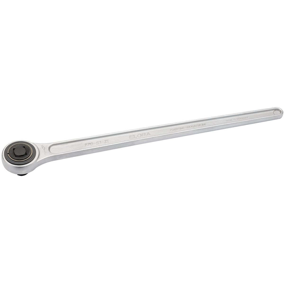 500mm 3/4in. Square Drive Push Through Reversible Ratchet: Model No.770-S1ZI