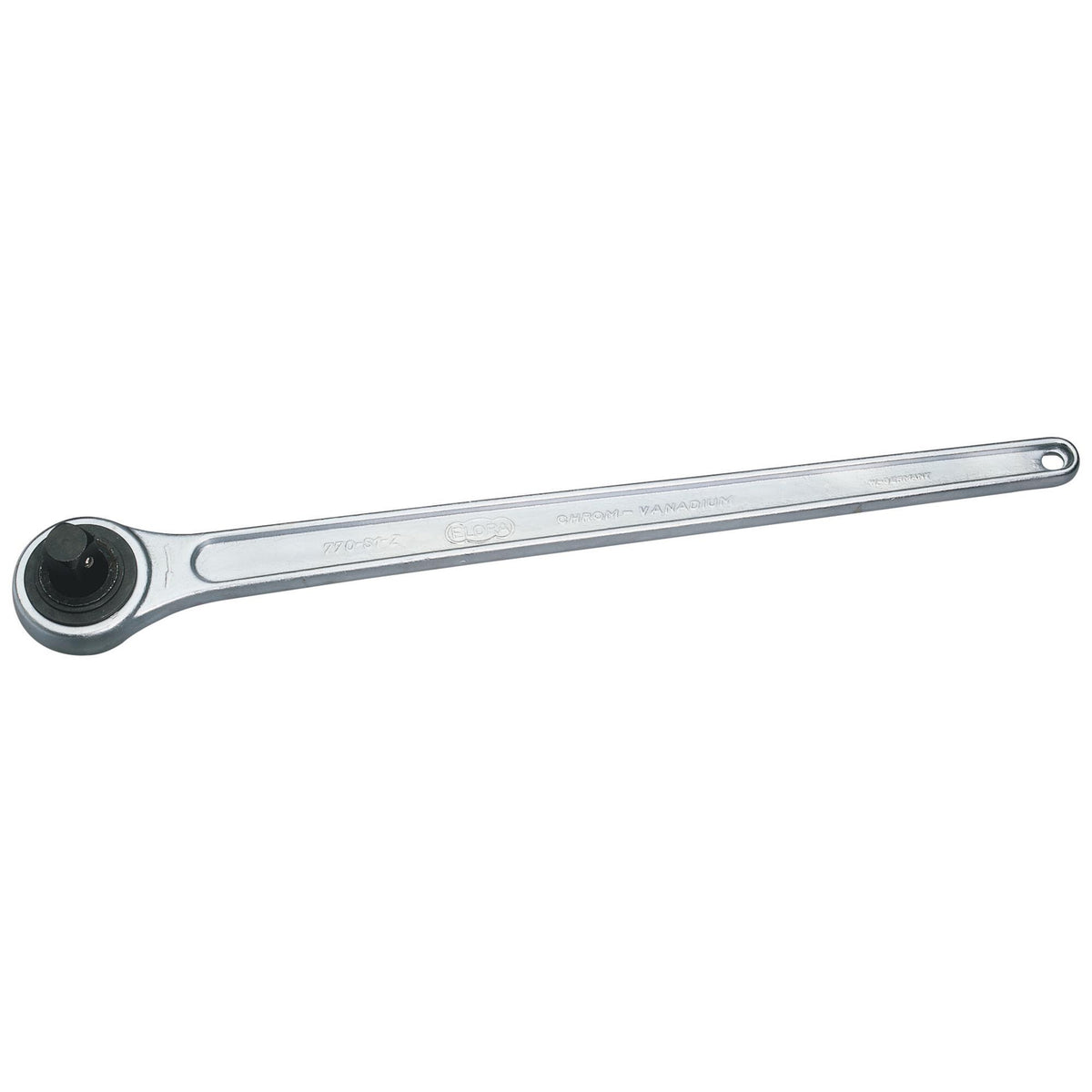500mm 3/4in. Square Drive Push Through Reversible Ratchet: Model No.770-S1ZI