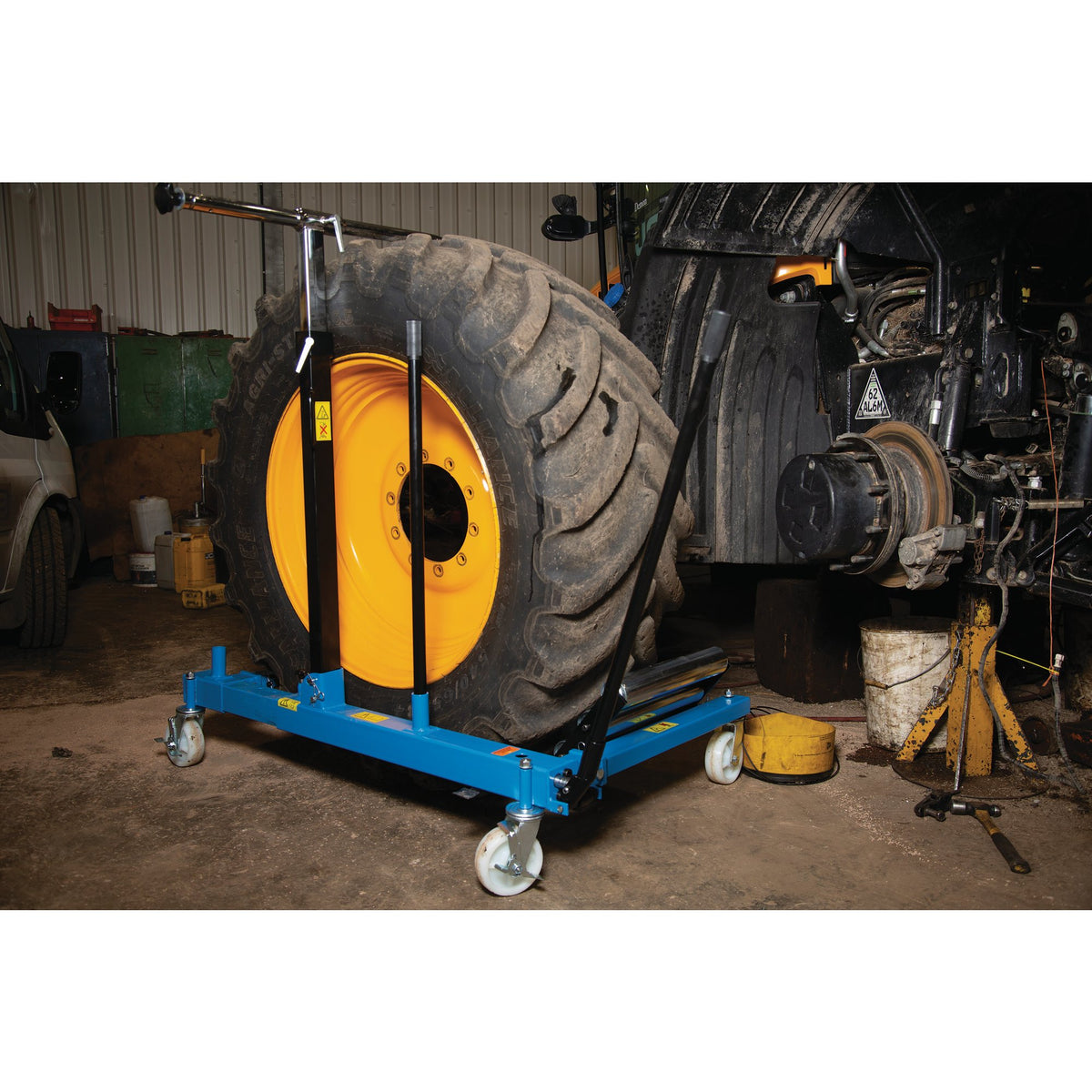 Wheel Removal Trolley (1500kg): Model No. WRT100