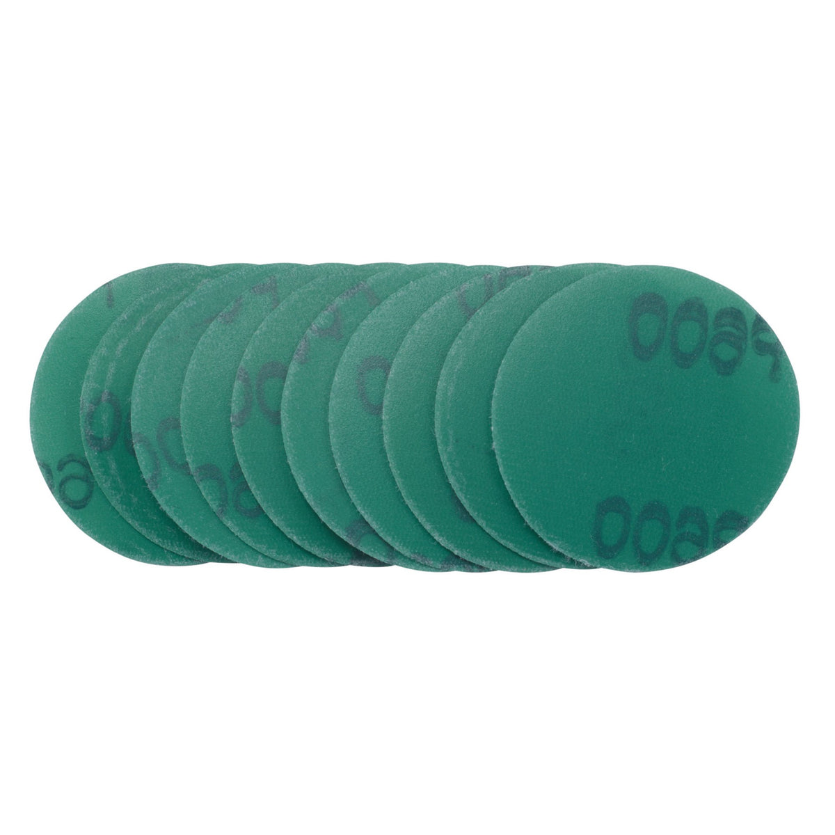 Wet and Dry Sanding Discs with Hook and Loop, 50mm, 600 Grit (Pack of 10): Model No. SDWOD50