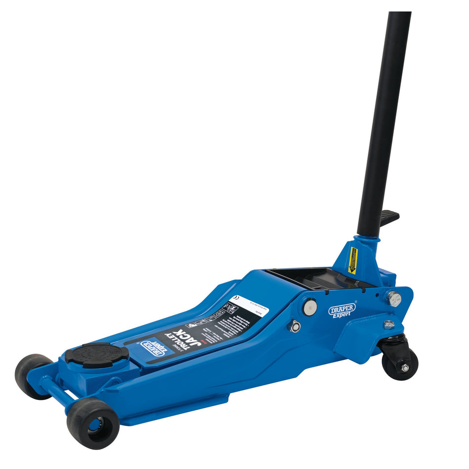 Professional Garage Trolley Jack (3 tonne): Model No.TJ3-E