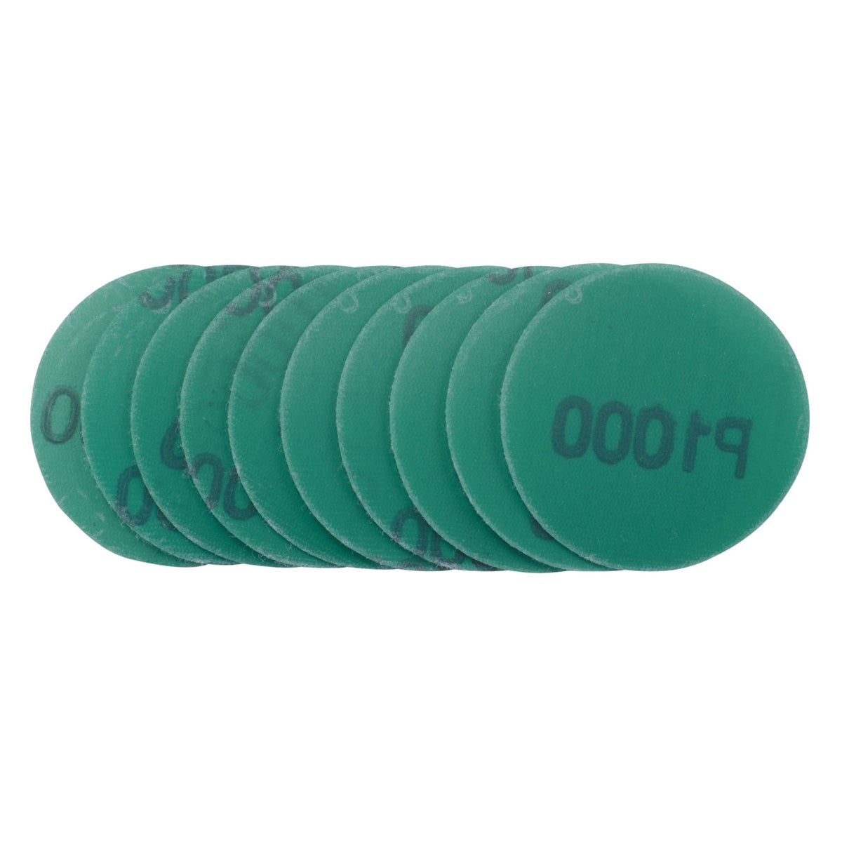Wet and Dry Sanding Discs with Hook and Loop, 50mm, 1000 Grit (Pack of 10): Model No. SDWOD50