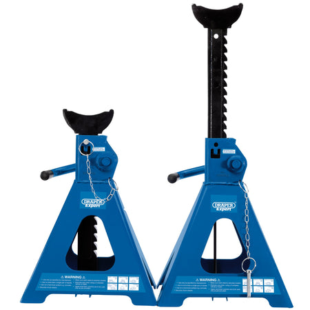 Pair of Ratcheting Axle Stands (5 tonne): Model No.ARAS05-E
