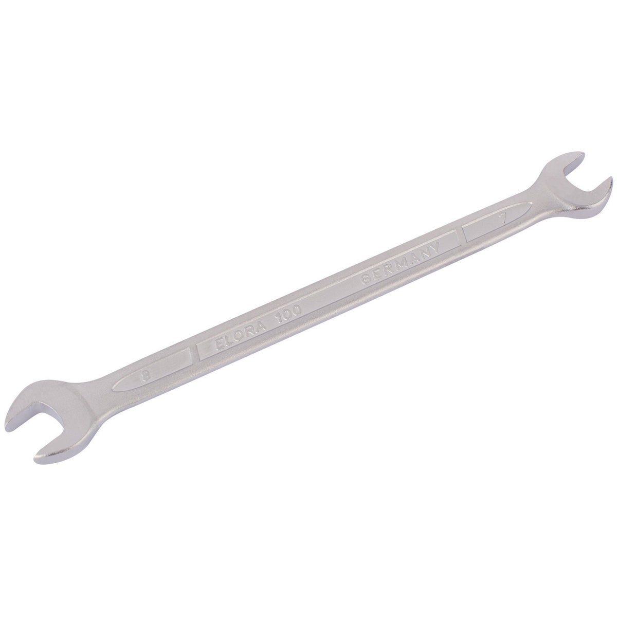 7mm x 8mm Long Metric Double Open End Spanner: Model No.100