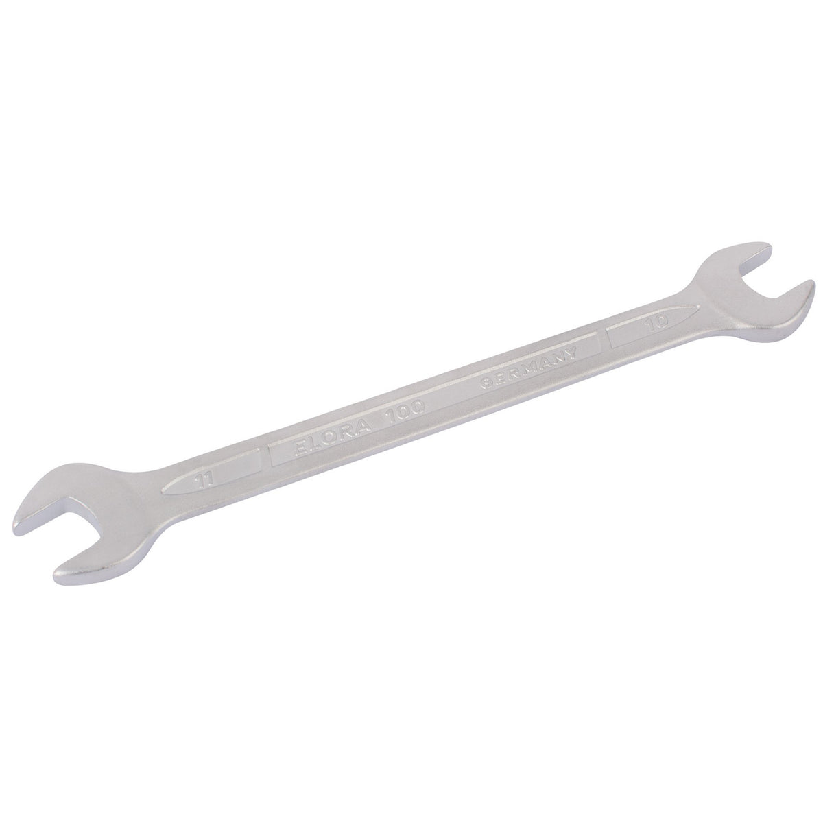 10mm x 11mm Long Metric Double Open End Spanner: Model No.100
