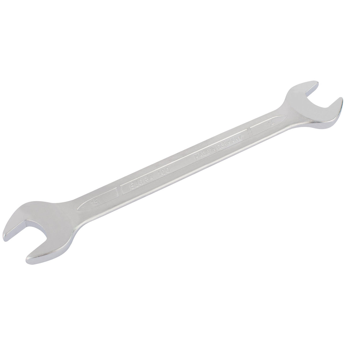 14mm x 15mm Long Metric Double Open End Spanner: Model No.100