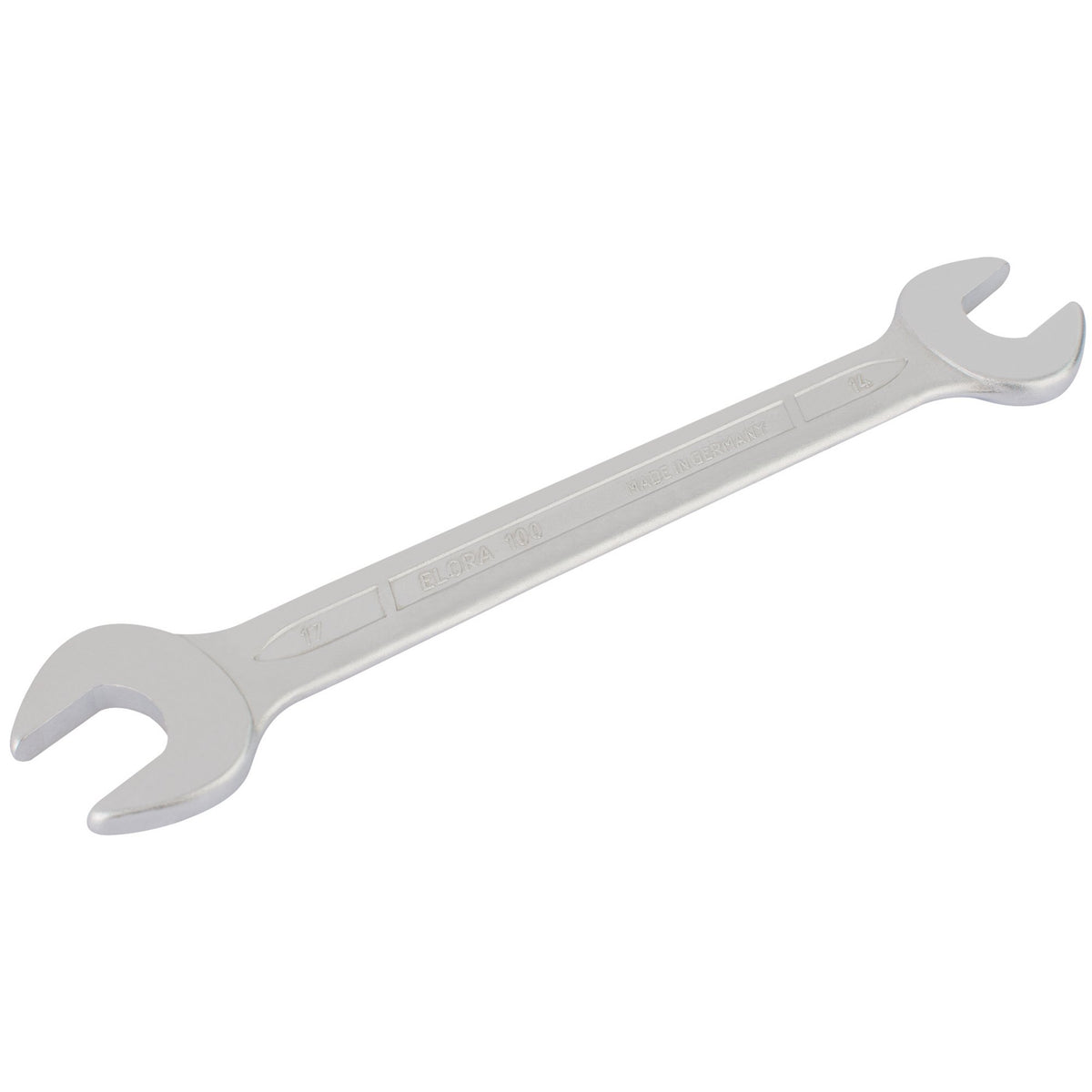 Elora Long Metric Double Open End Spanner, 14 x 17mm : Model No. 100-14x17