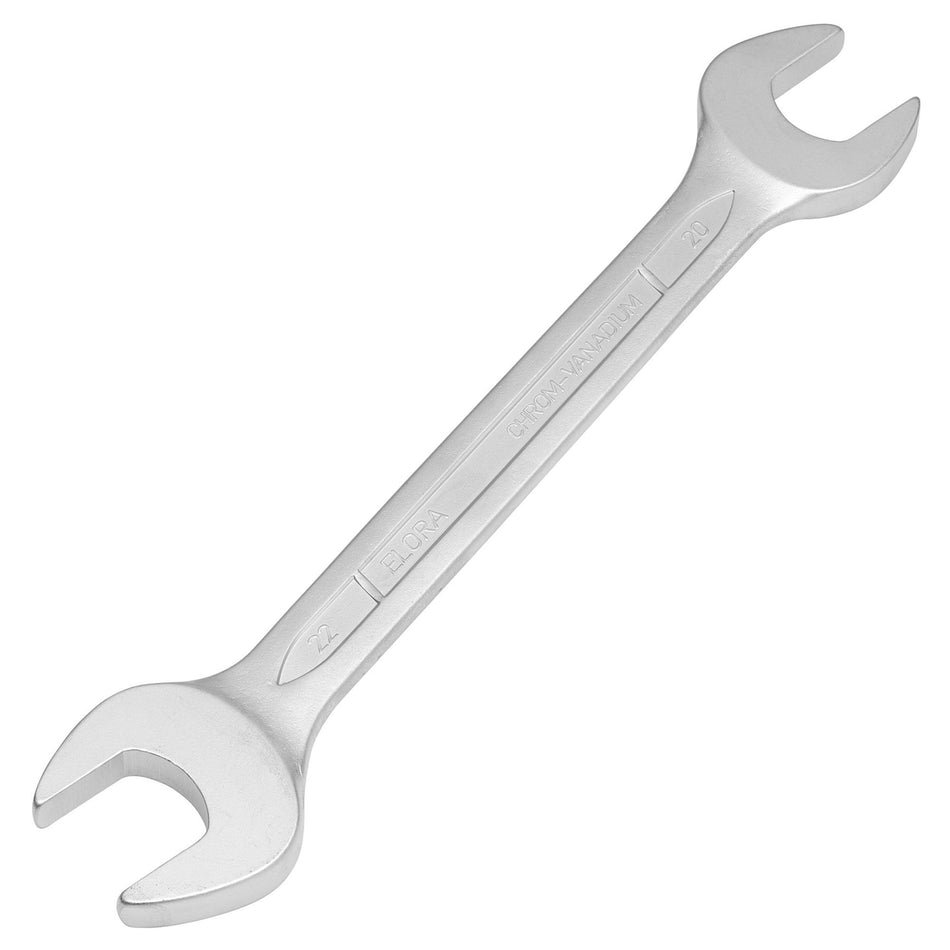 20mm x 22mm Long Metric Double Open End Spanner: Model No.100