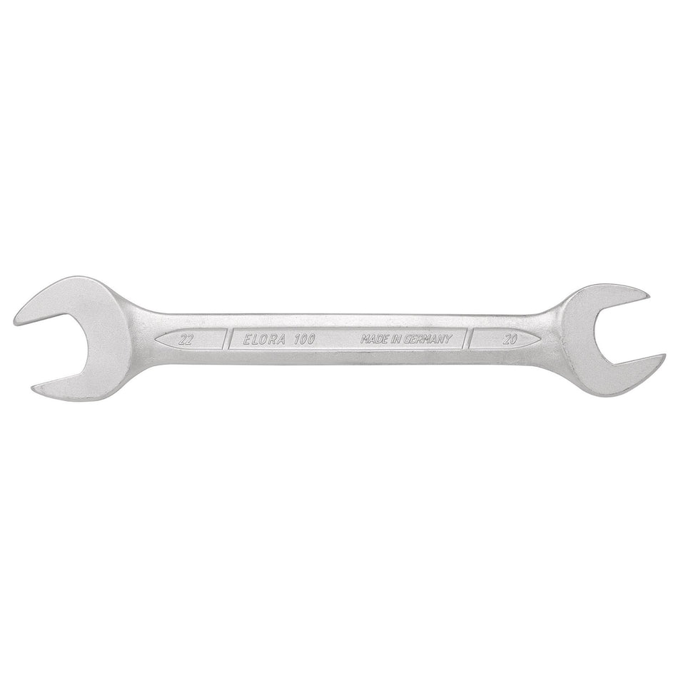 20mm x 22mm Long Metric Double Open End Spanner: Model No.100