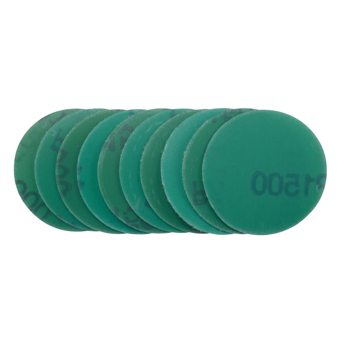 Wet and Dry Sanding Discs with Hook and Loop, 50mm, 1500 Grit (Pack of 10): Model No. SDWOD50