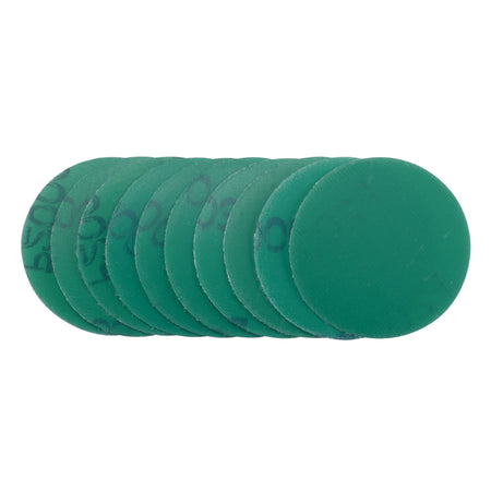 Wet and Dry Sanding Discs with Hook and Loop, 50mm, 2000 Grit (Pack of 10): Model No. SDWOD50