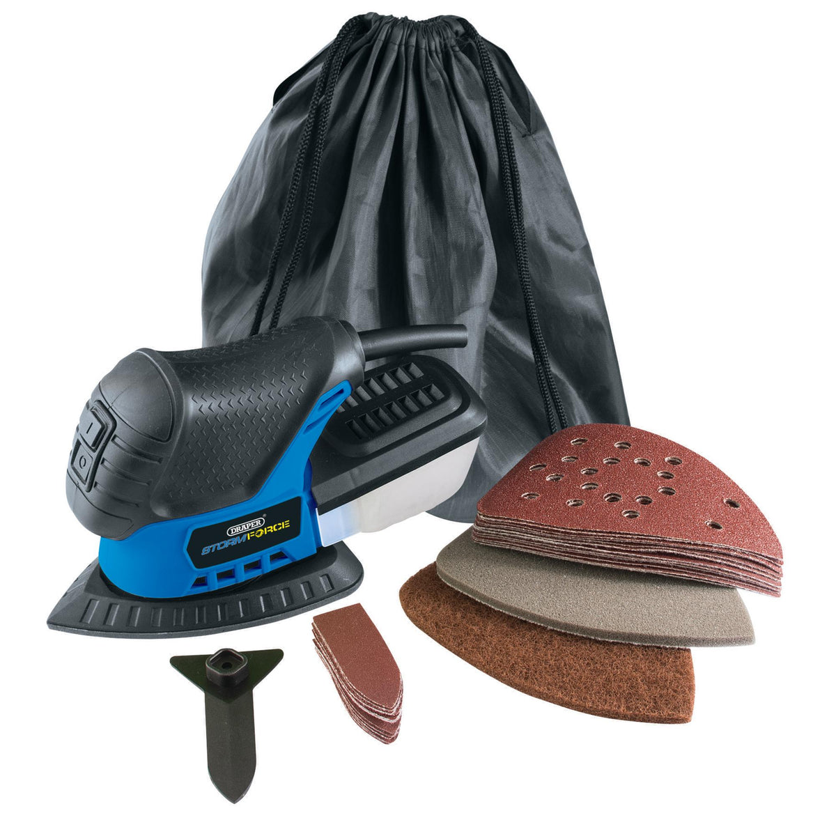 Storm Force Tri-Palm Sander (75W): Model No. PT75SFA