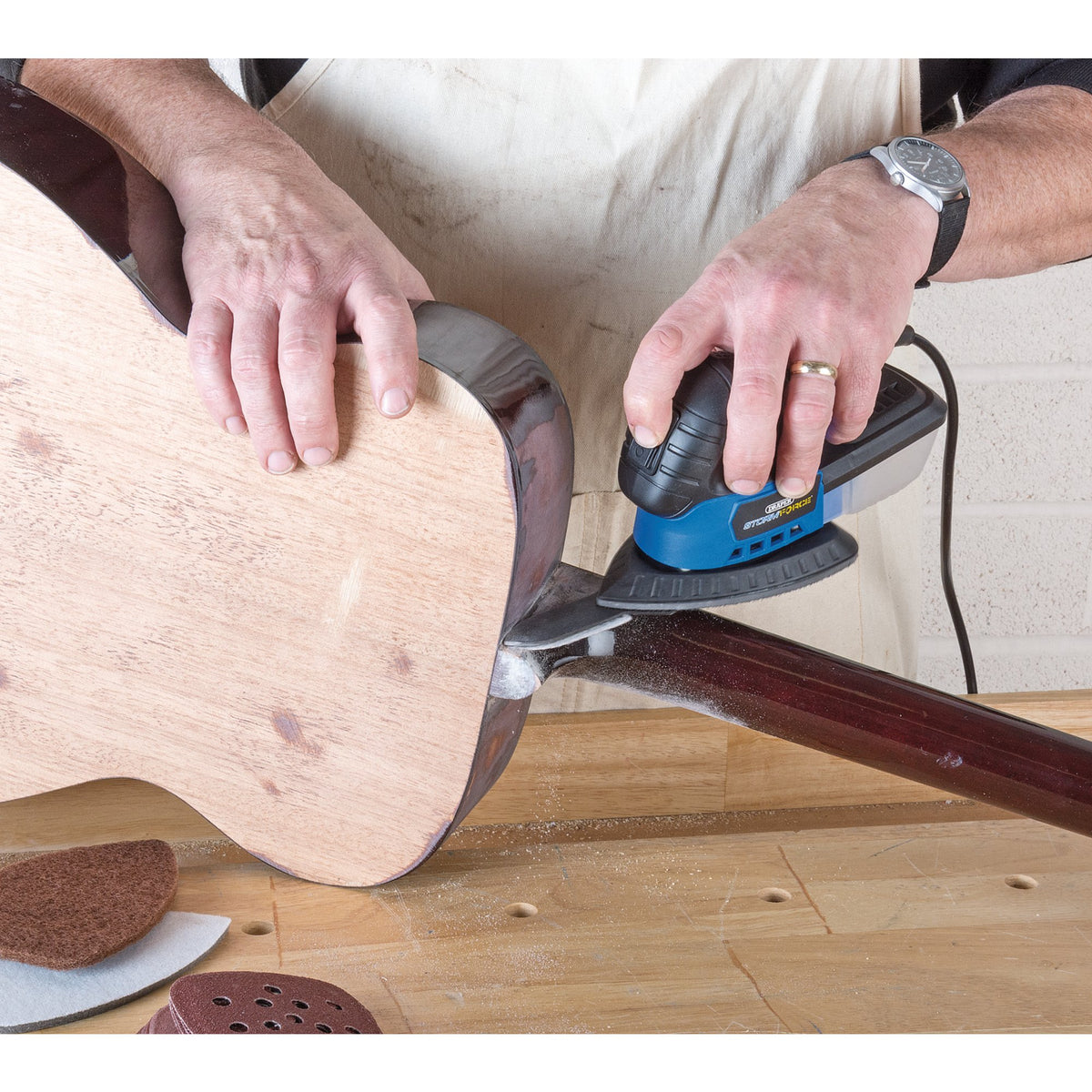 Storm Force Tri-Palm Sander (75W): Model No. PT75SFA