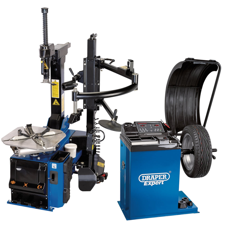 Tyre Changer With Assist Arm And Wheel Balancer Kit: Model No. *Tc200/Wb100