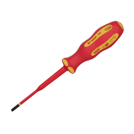 Ergo Plus Slimline Plain Slot VDE Screwdriver (4.0mm x 100mm): Model No. 965SLIM
