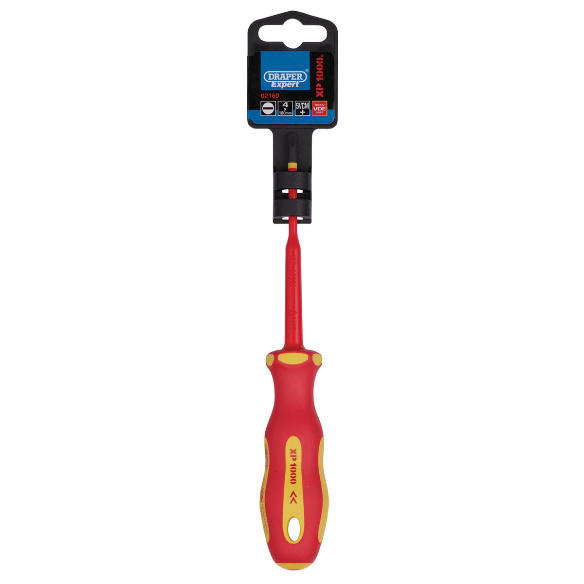 Ergo Plus Slimline Plain Slot VDE Screwdriver (4.0mm x 100mm): Model No. 965SLIM