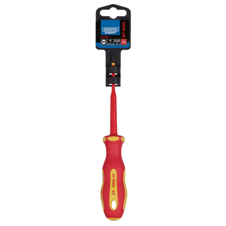 Ergo Plus Slimline Plain Slot VDE Screwdriver (4.0mm x 100mm): Model No. 965SLIM