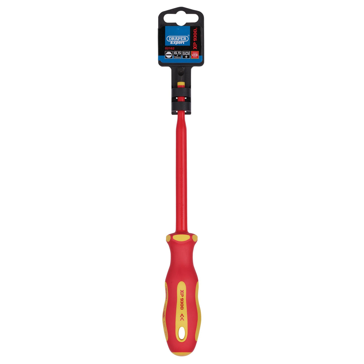 Ergo Plus Slimline Plain Slot VDE Screwdriver (6.5mm x 150mm): Model No. 965SLIM