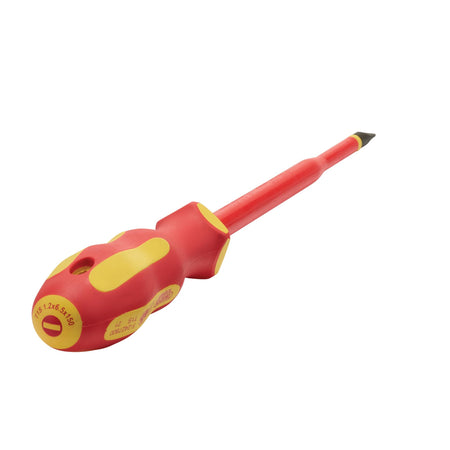 Ergo Plus Slimline Plain Slot VDE Screwdriver (6.5mm x 150mm): Model No. 965SLIM