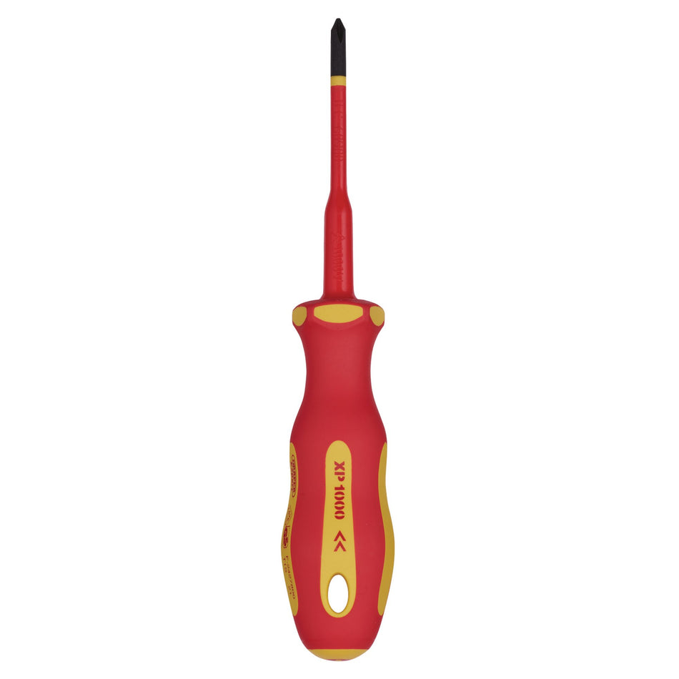 Ergo Plus Slimline Cross Slot VDE Screwdriver (No:2 x 100mm): Model No. 965SLIMCS