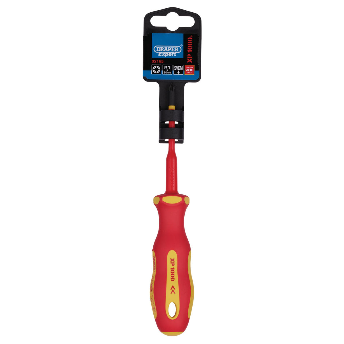 Ergo Plus Slimline PZ Type VDE Screwdriver (No:1 x 80mm): Model No. 965SLIMPZ