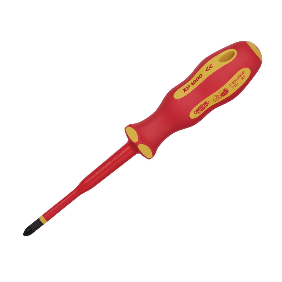 Ergo Plus Slimline PZ Type VDE Screwdriver (No:1 x 80mm): Model No. 965SLIMPZ