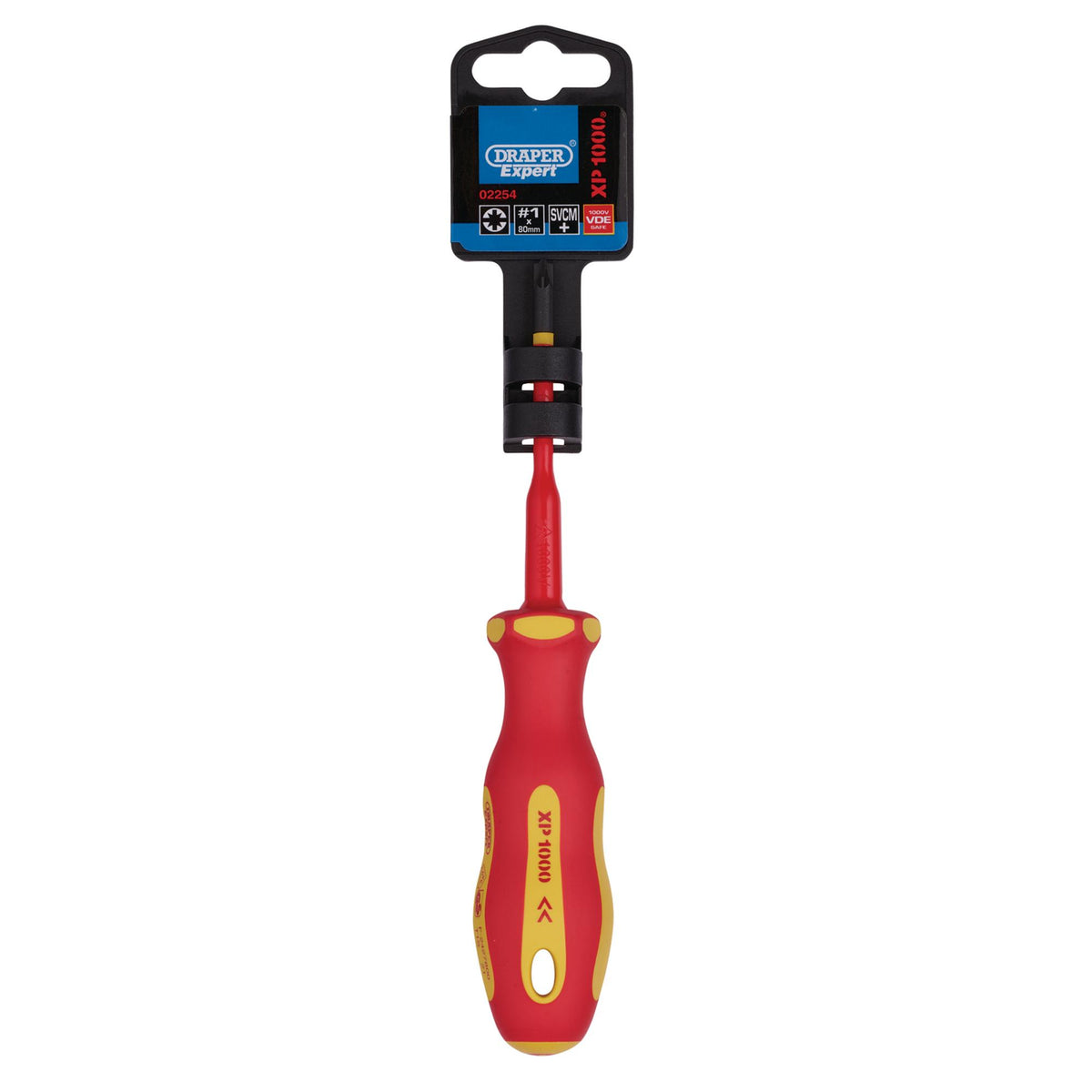 Ergo Plus Extra Slim PZ/SL Type VDE Interchangeable Screwdriver Blade No:1 x 80mm: Model No. 965SLIMPZ/SL