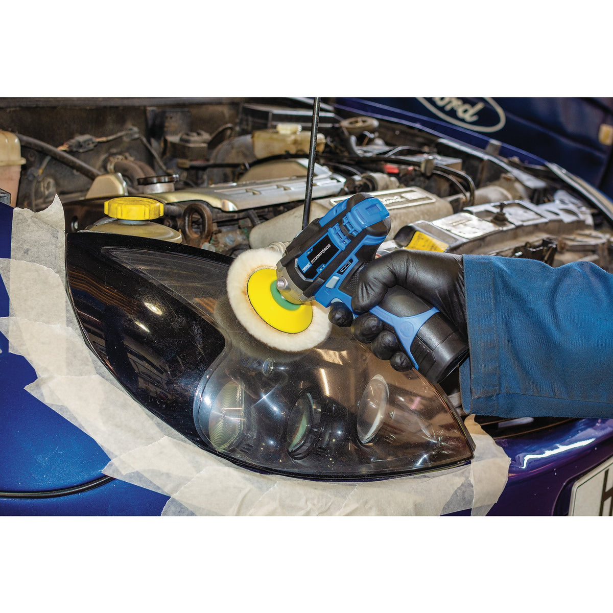 Storm Force 10.8V Mini Polisher - Bare: Model No. CPO108SF