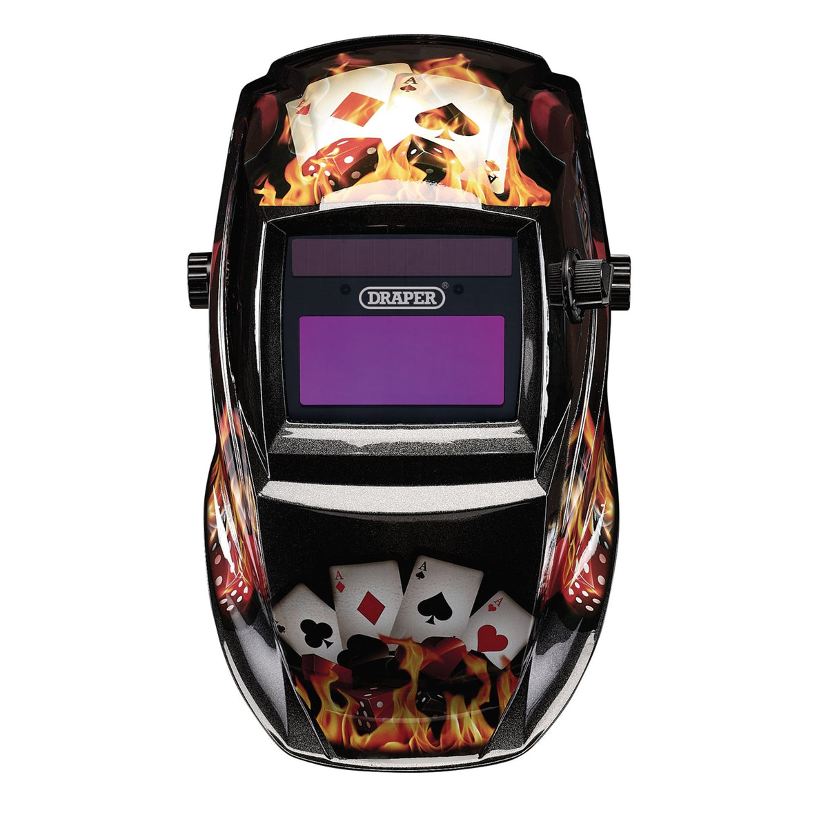 Auto-Darkening Welding Helmet, Playing Cards : Model No. WHVS-PC