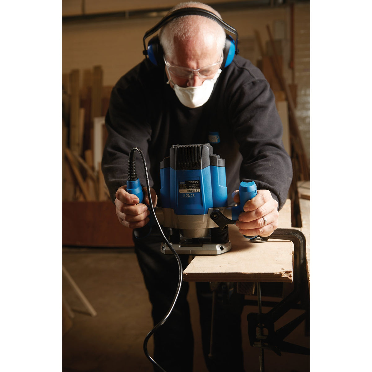 230V Router, 8mm, 1,200W: Model No. R8/1200D