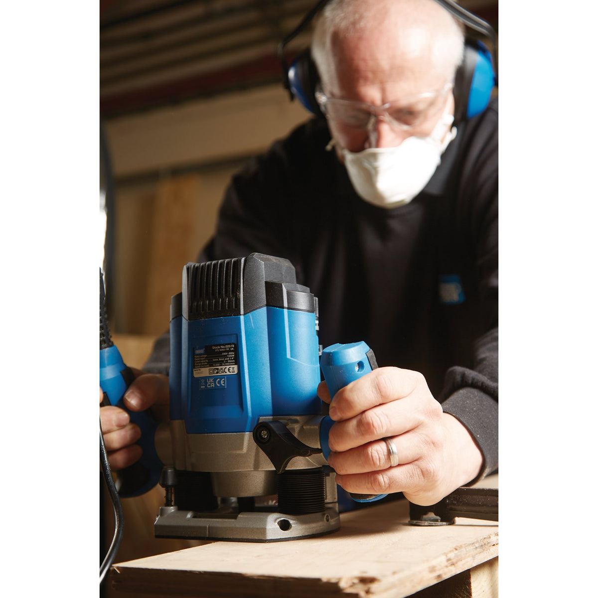 230V Router, 8mm, 1,200W: Model No. R8/1200D