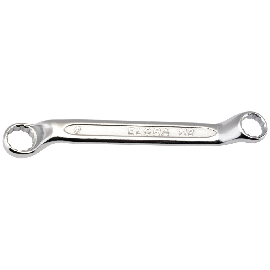 8mm x 9mm Midget Deep Crank Metric Ring Spanner: Model No.113