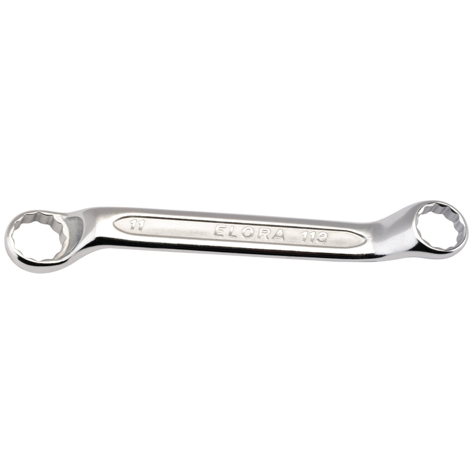 10mm x 11mm Midget Deep Crank Metric Ring Spanner: Model No.113