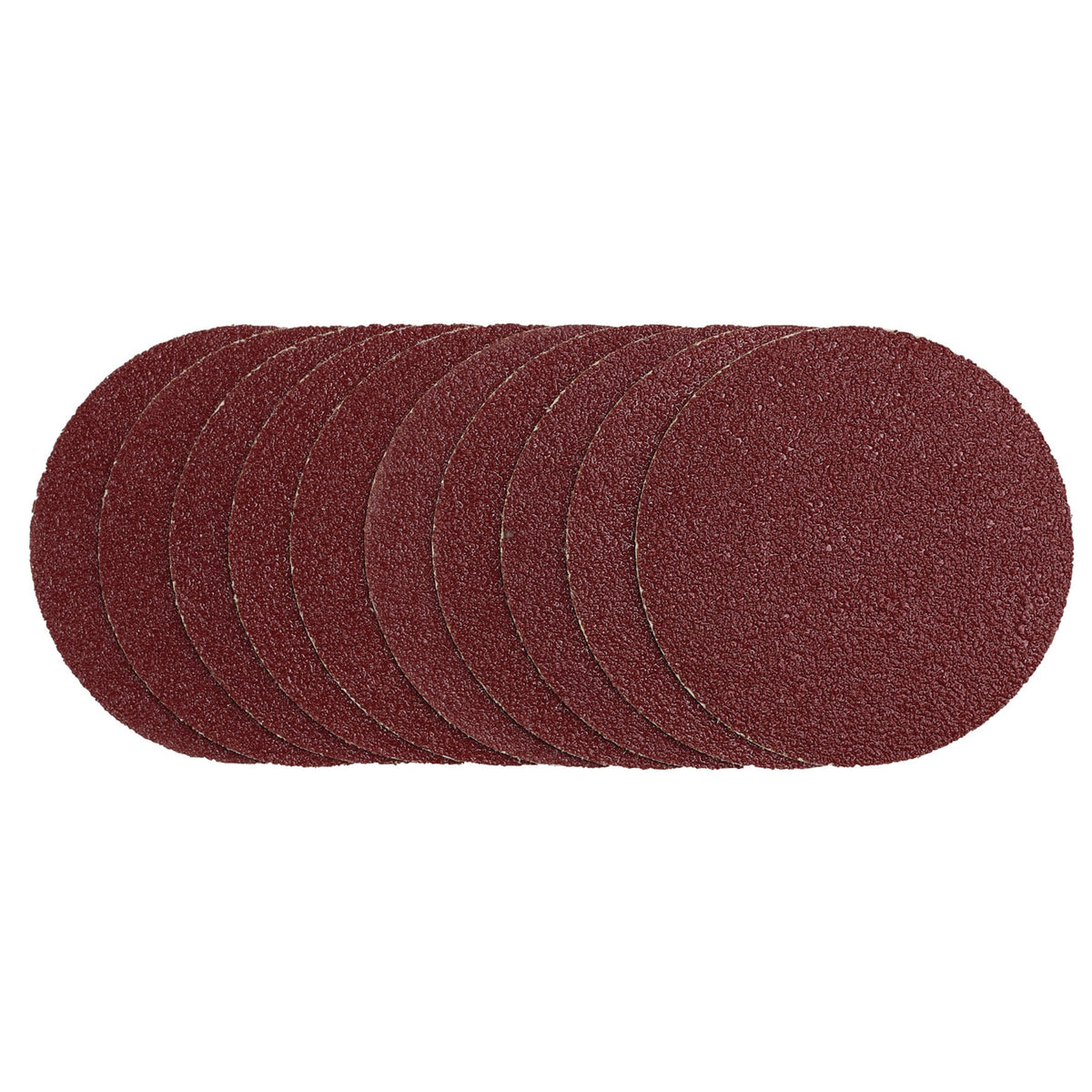 Sanding Discs, 125mm, Hook & Loop, 40G (Pack of 10) : Model No. SDHL125
