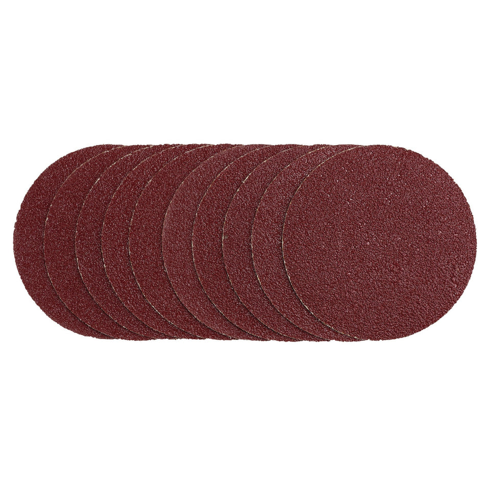 Sanding Discs, 125mm, Hook & Loop, 40G (Pack of 10) : Model No. SDHL125