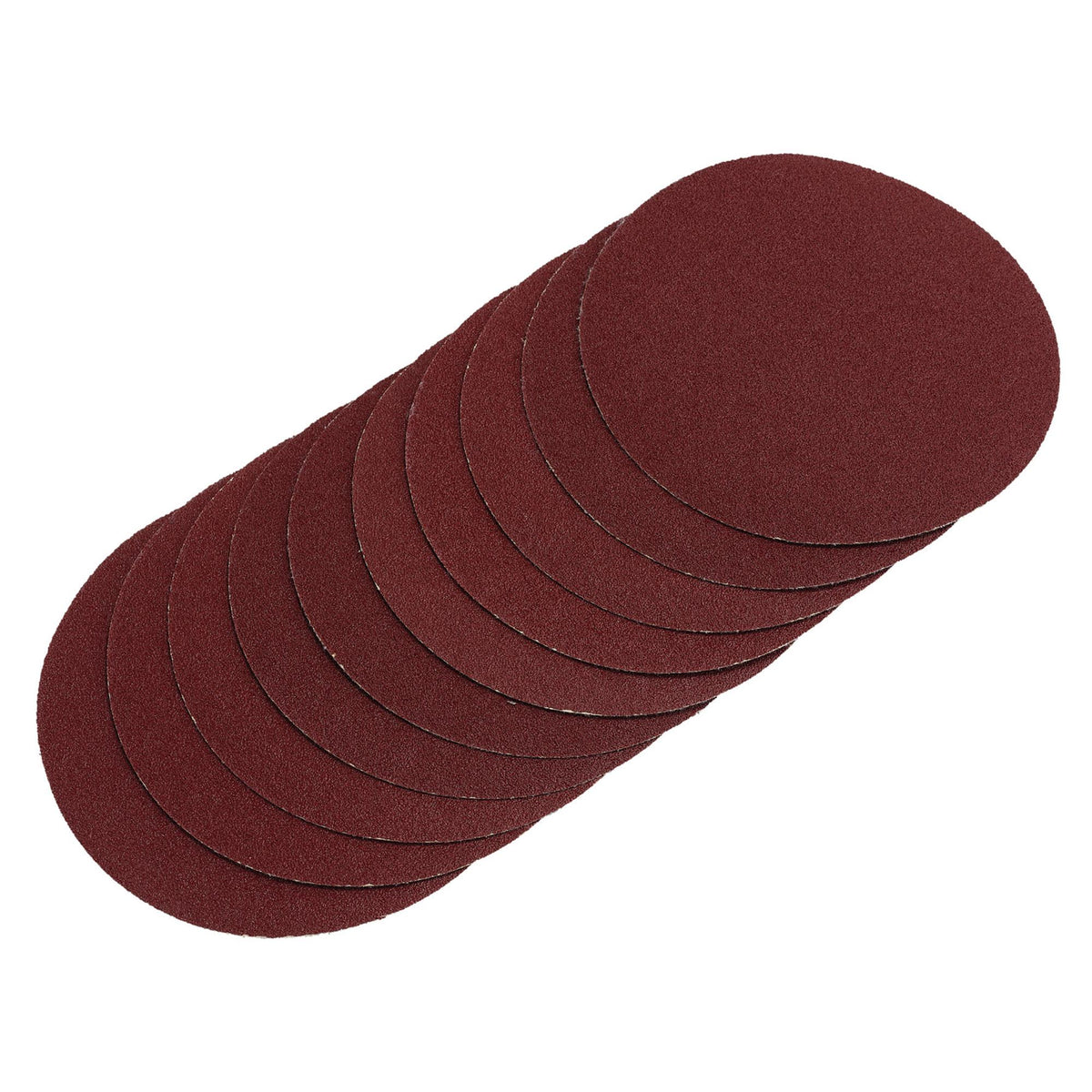 Sanding Discs, 125mm, Hook & Loop, 80G (Pack of 10) : Model No. SDHL125