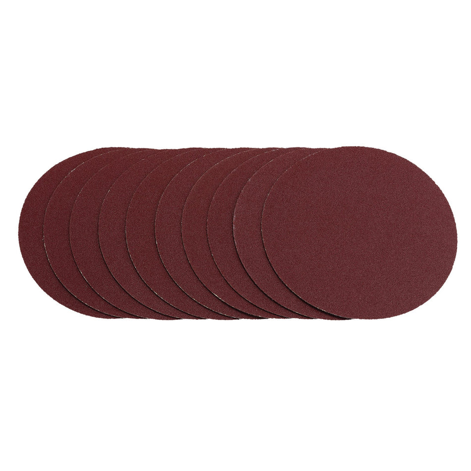 Sanding Discs, 125mm, Hook & Loop, 120G (Pack of 10) : Model No. SDHL125