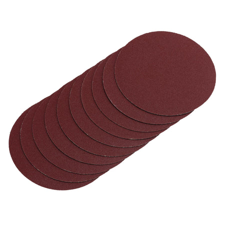 Sanding Discs, 125mm, Hook & Loop, 120G (Pack of 10) : Model No. SDHL125